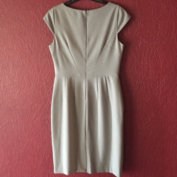 Calvin Klein Cap Sleeve Peplum Career Dress-6 - Picture 3 of 4